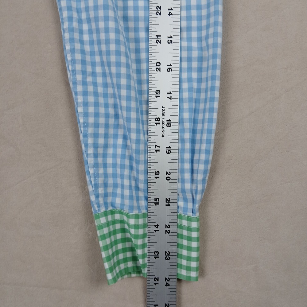 Vineyard Vines Small Mens Shirt Button Down Long Sleeve Slim Whale Has Defect - Picture 10 of 14